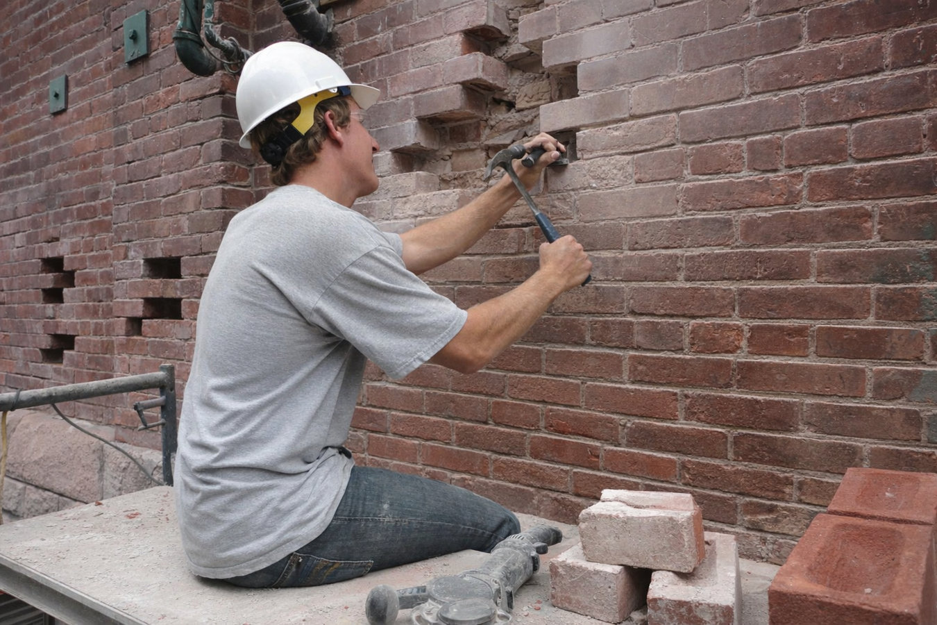 Brick repair in Chico, CA