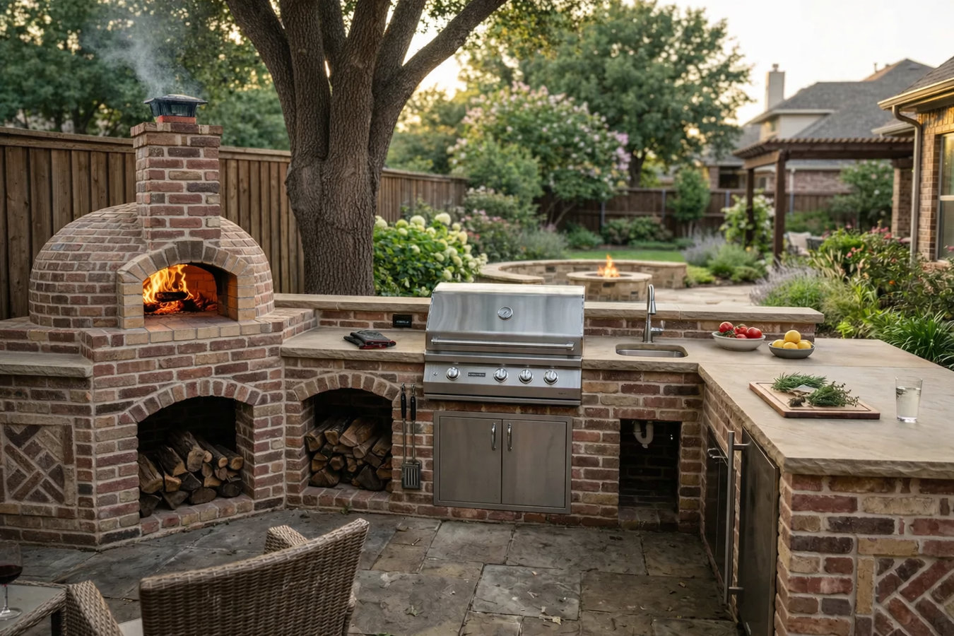 Outdoor Kitchen Masonry in Chico, CA